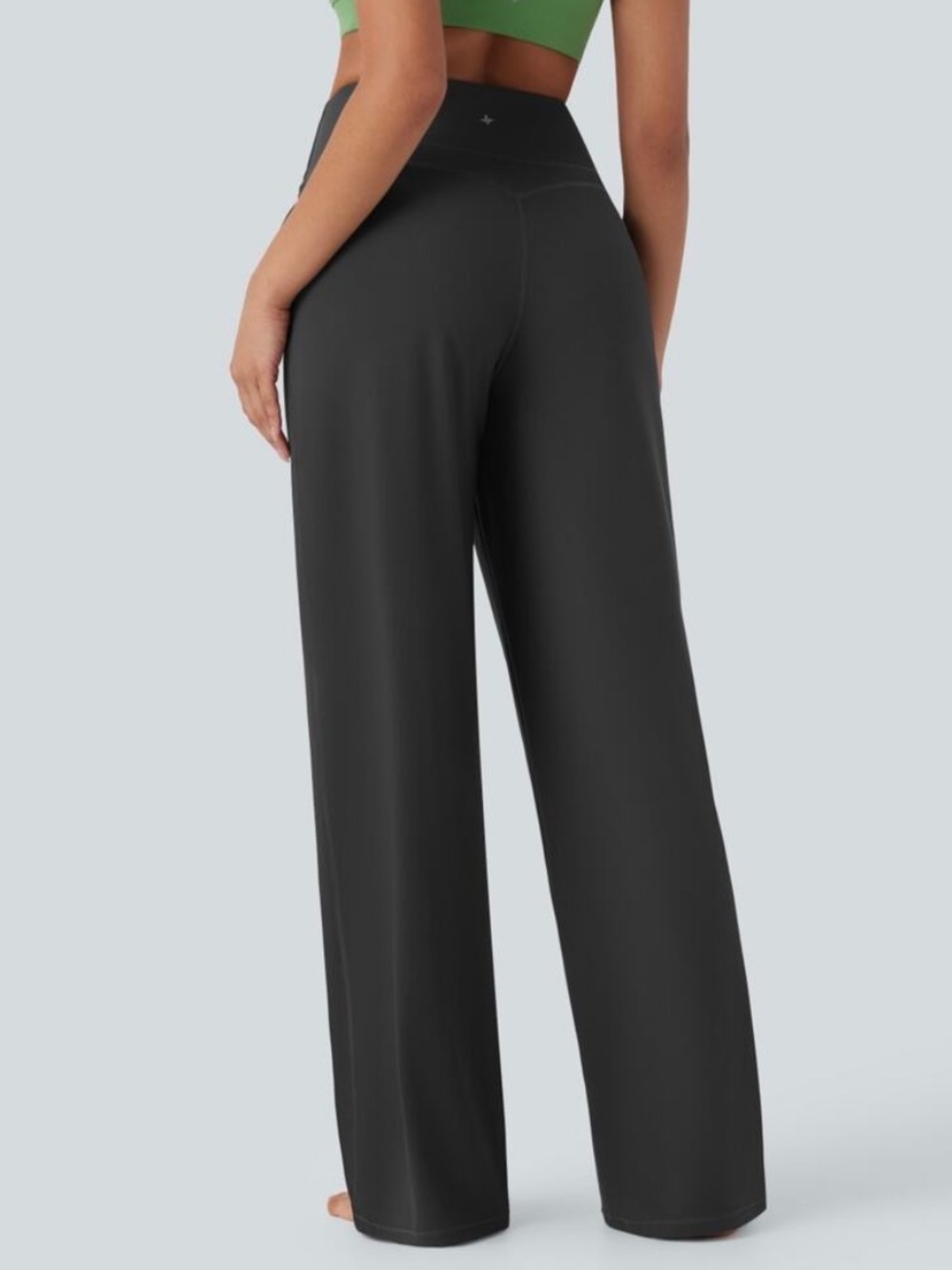 Halara UltraSculpt High Waisted Tummy Control Straight Leg Yoga Pants Large EUC - Picture 2 of 6